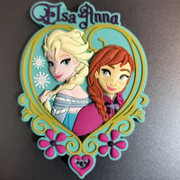 2014年デッドストック！Monogram ディズニー『アナと雪の女王』　3D マグネット