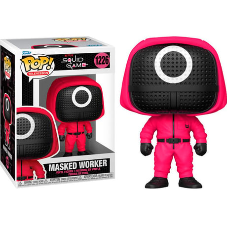 ファンコ  ポップ 　NETFLIX『イカゲーム』運営スタッフ「〇」　Funko POP! TV: Squid Game - Masked Worker