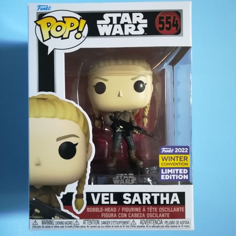 2022コミコン限定　ファンコポップ　スターウォーズ『キャシアン・アンドー』 ヴェル・サルサ　 Funko POP!  STAR WARS　Vel Sartha