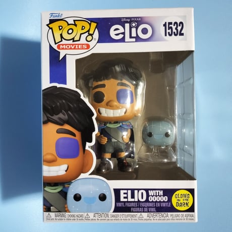 ファンコ ポップ　ピクサー『星つなぎのエリオ』エリオ w/ ウゥゥゥゥ　FUNKO POP! Pixar Elio 　Elio w/ 00000