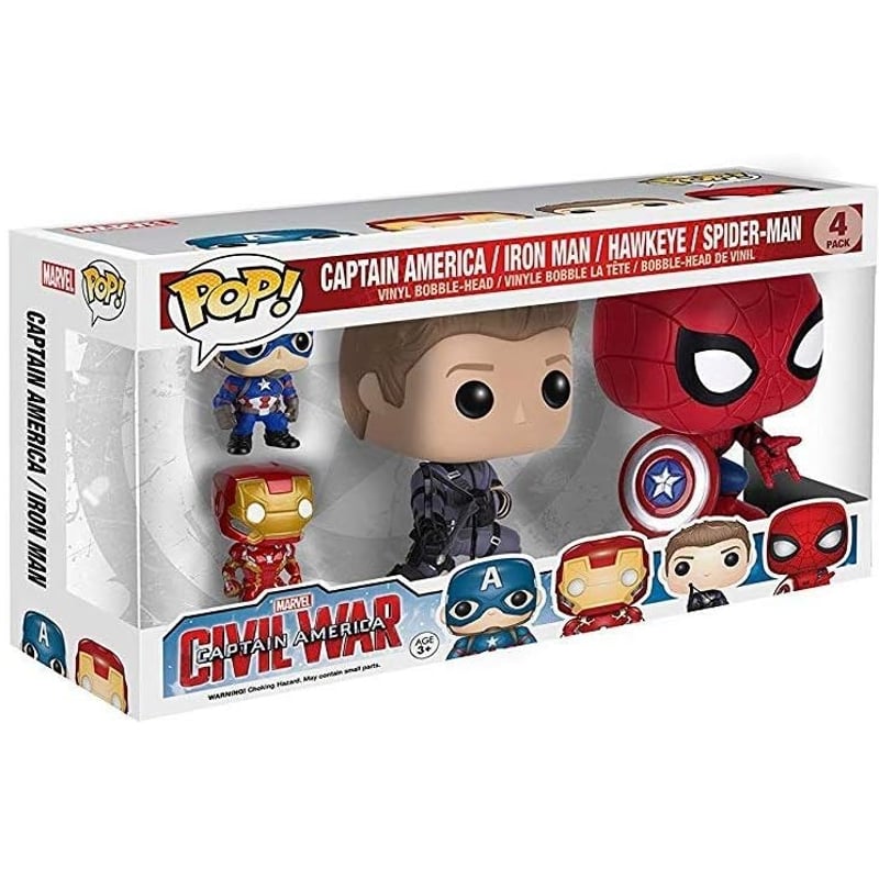 FUNKO POP】シビルウォーセット【ファンコポップ】☆防水☆電気自動車