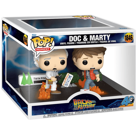 FUNKO - レア限定FUNKO POP!  バックトゥザフューチャー　ドク　蓄光Tシャツ FUNKO - レア限定FUNKO POP! バックトゥザフューチャー ドク