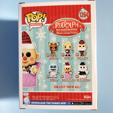 ファンコポップ『ルドルフ 赤鼻のトナカイ』　FUNKO POP The Red-Nosed Reindeer
