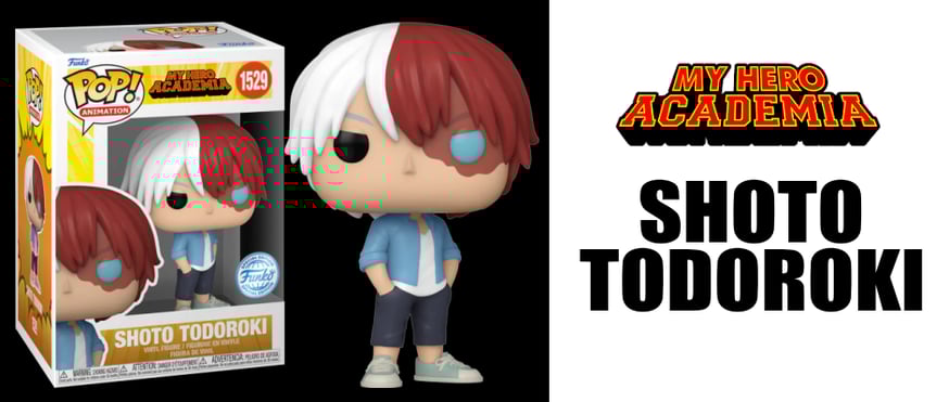 ファンコポップ ヒロアカ 轟焦凍 僕のヒーローアカデミア』普段着姿の 轟焦凍 限定ファンコポップ