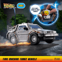 コスプレダック MINI TUBBZ 『バック・トゥ・ザ・フューチャー』デロリアン  ドク＆マーティ ミニTUBBZ セット　TUBBZ : Back to the Future Delorean