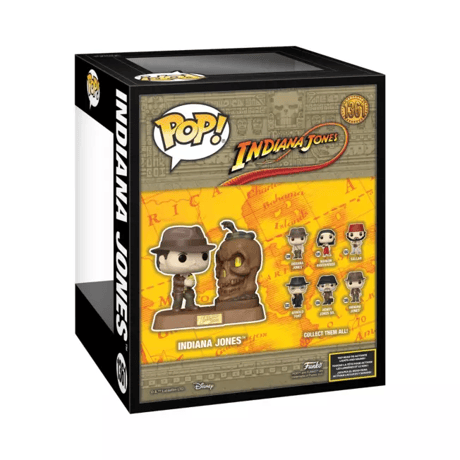 ファンコ ポップ　『インディ・ジョーンズ/ 魔宮の伝説』インディアナ・ジョーンズ （ライトアップ）　Funko Pop! Indiana Jones (Lights Up)