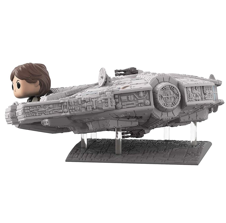 ファンコポップ 『スター・ウォーズ』ミレニアム・ファルコン with ハン・ソロ スターウォーズ』ハンソロが乗ったミレニアムファルコンの