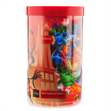 2018年　インクレディブル・ファミリー  タブ オブ ヒーローズ＆ヴィランズ　Incredibles 2 Tub of Heroes and Villains