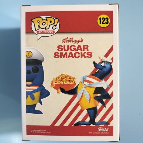 2021 コミコン限定　ファンコ ポップ 　ケロッグ　スマキシー・ザ・シール　FUNKO POP!　Kellogg's　SMAXEY THE SEAL