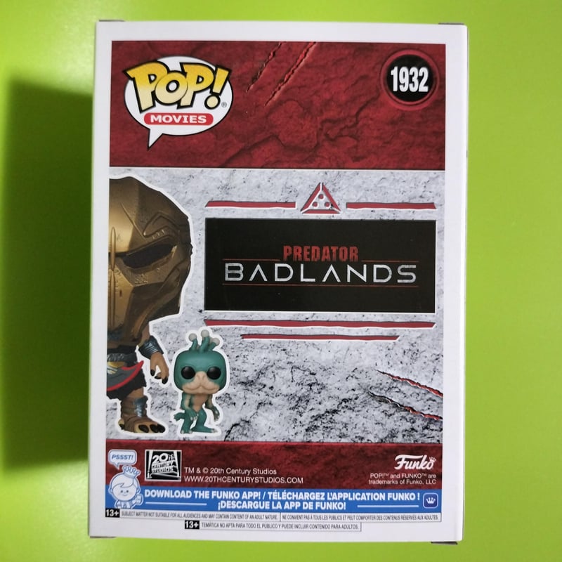 ファンコポップ 『プレデター:バッドランド』 デク w/ バド Funko Pop