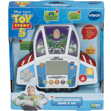 トイ・ストーリー5　バズ・ライトイヤー　ゲーム＆ゴー　VTech Toy Story 5 Buzz Lightyear Game & Go
