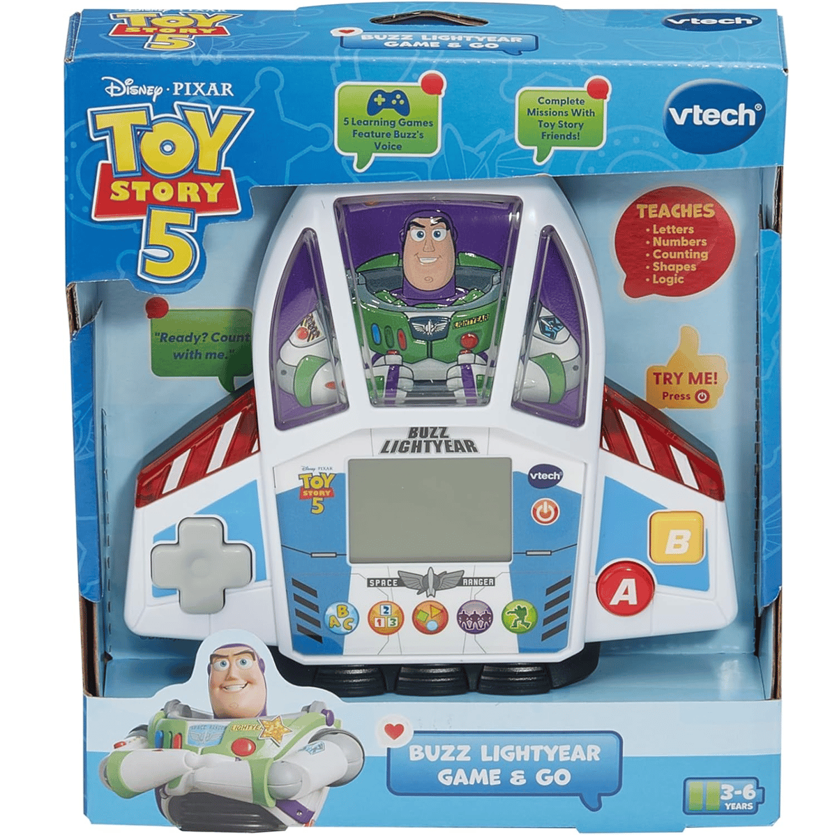 トイ・ストーリー5 バズ・ライトイヤー ゲーム＆ゴー VTech Toy Story