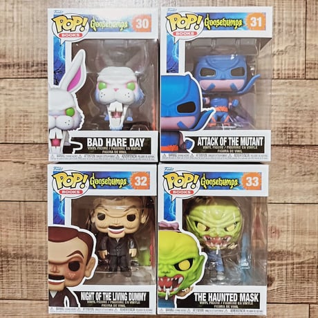 ファンコポップ　グースバンプス　4体セット　Funko POP! Goosebumps　set of 4