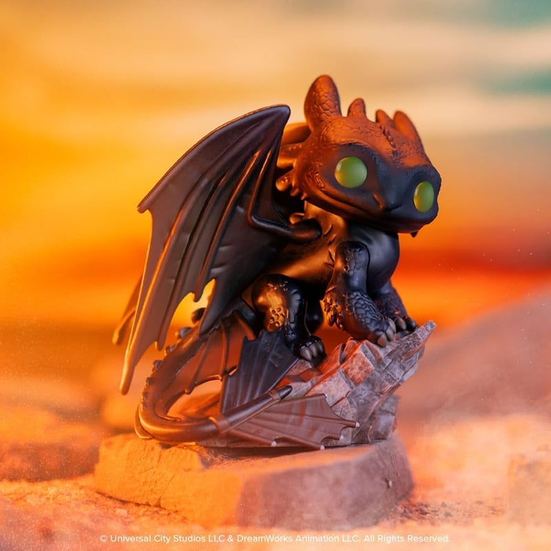 DXファンコポップ 実写版 『ヒックとドラゴン』 トゥースレス DX