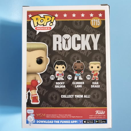 ファンコ ポップ　映画『ロッキー』シリーズ　3体セット　FUNKO POP!　ROCKY  set of 3