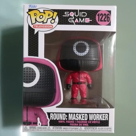 ファンコ  ポップ 　NETFLIX『イカゲーム』運営スタッフ「〇」　Funko POP! TV: Squid Game - Masked Worker