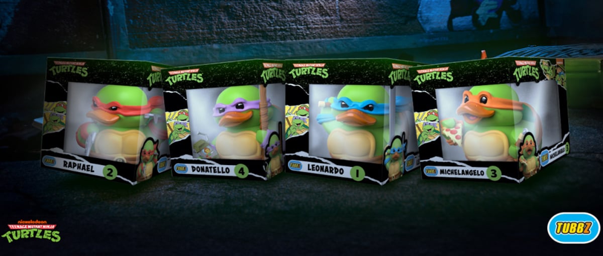 コスプレダック TUBBZ 『ミュータント・タートルズ』4種 
