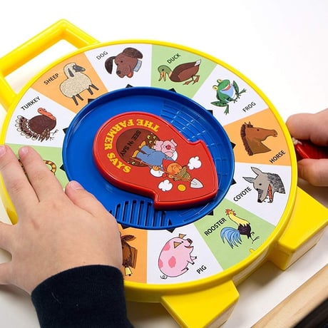 フィッシャープライス 　Fisher Price Classic Farmer Says See’n Say