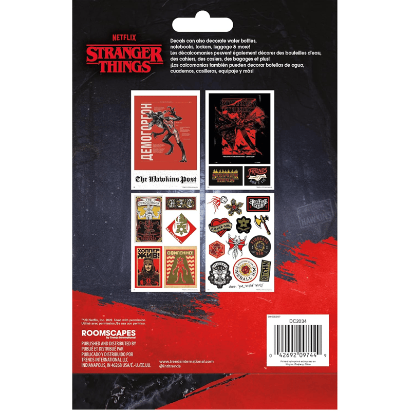 ストレンジャー・シングス 4』 Stranger Things ステッカーセット
