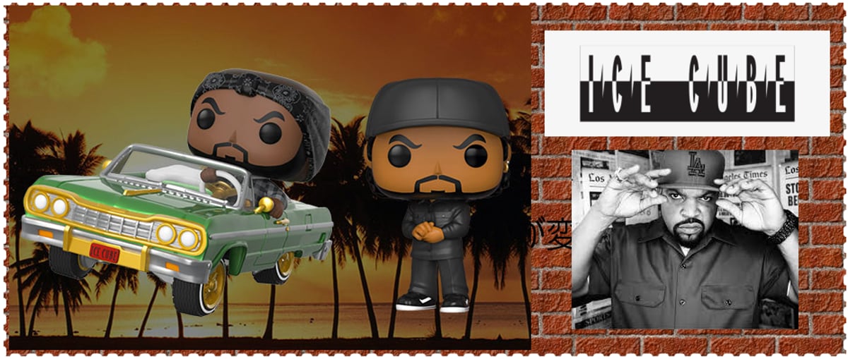 Funko POP! Ice Cube with Impala アイスキューブ 68年式インパラ・ローライダーに乗った”ICE CUBE”のファンコポップが