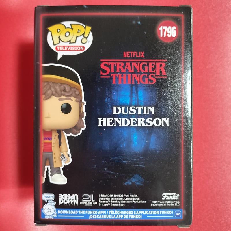 ファンコポップ ストレンジャーシングス 5 ダスティン・ヘンダーソンw