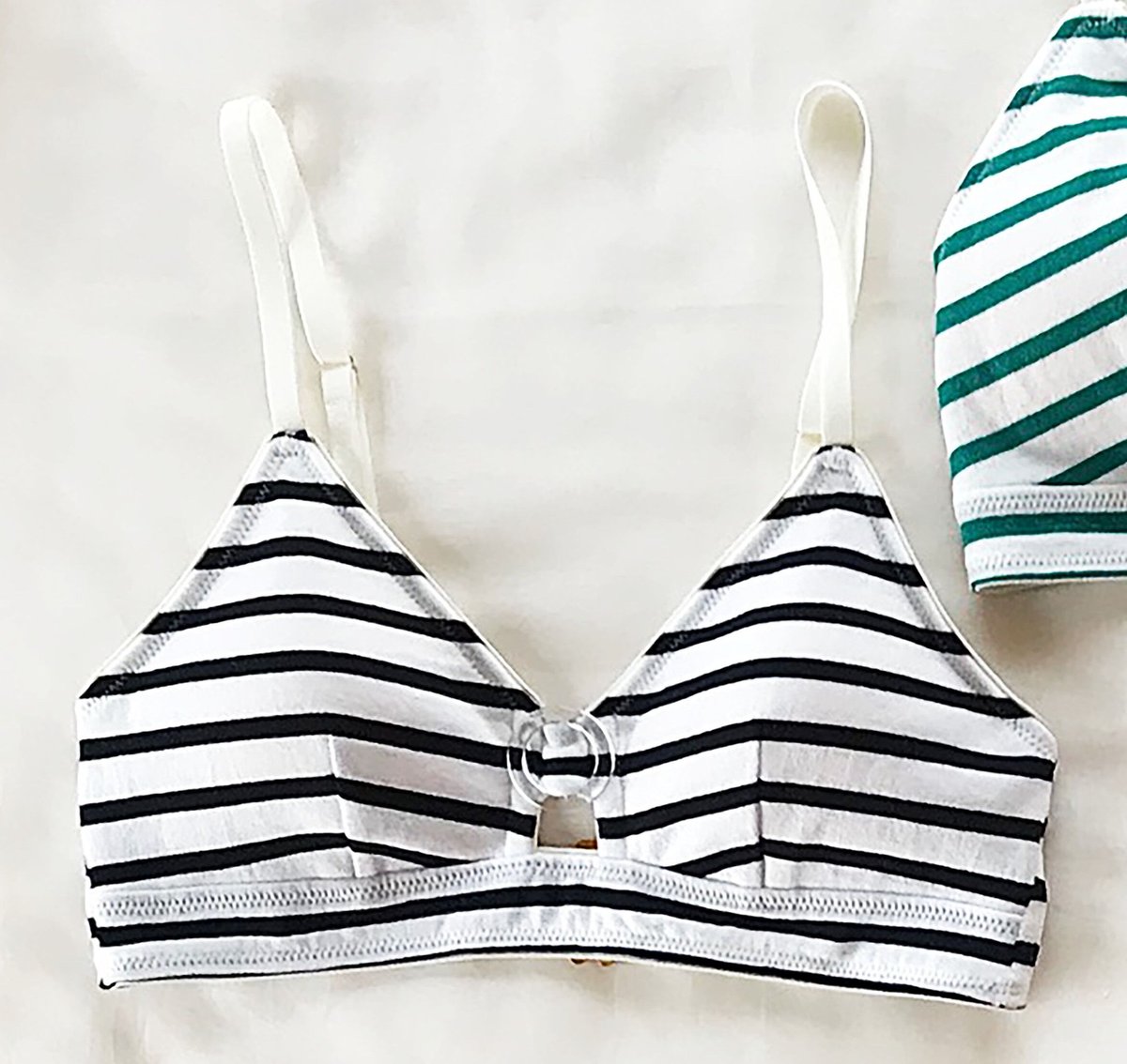 Border jersey bra | windsky