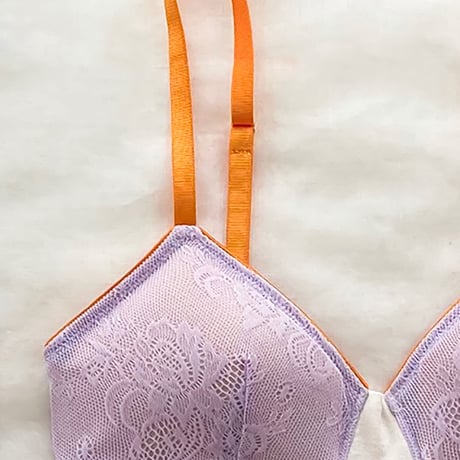 Lace×Jersey  bra