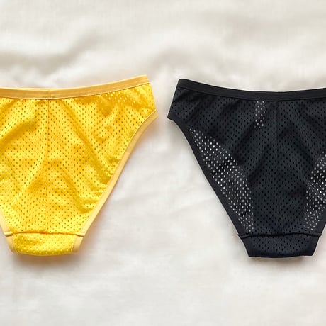 Hole tulle  shorts