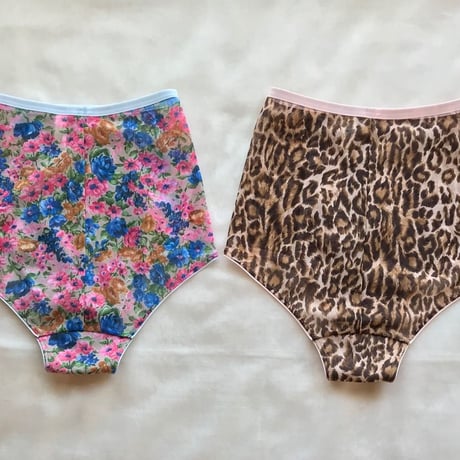 Printed Tulle  h.w.shorts