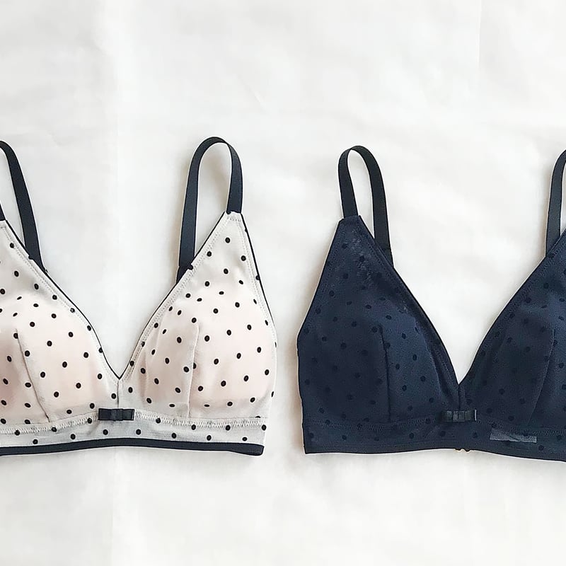 値下げ【新品未使用】Tulle Bratop ブラック Dott tulle bra | windsky