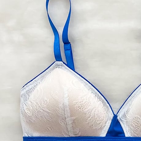 Lace×Jersey  bra