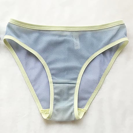Bi-color net  shorts