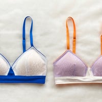 Lace×Jersey  bra