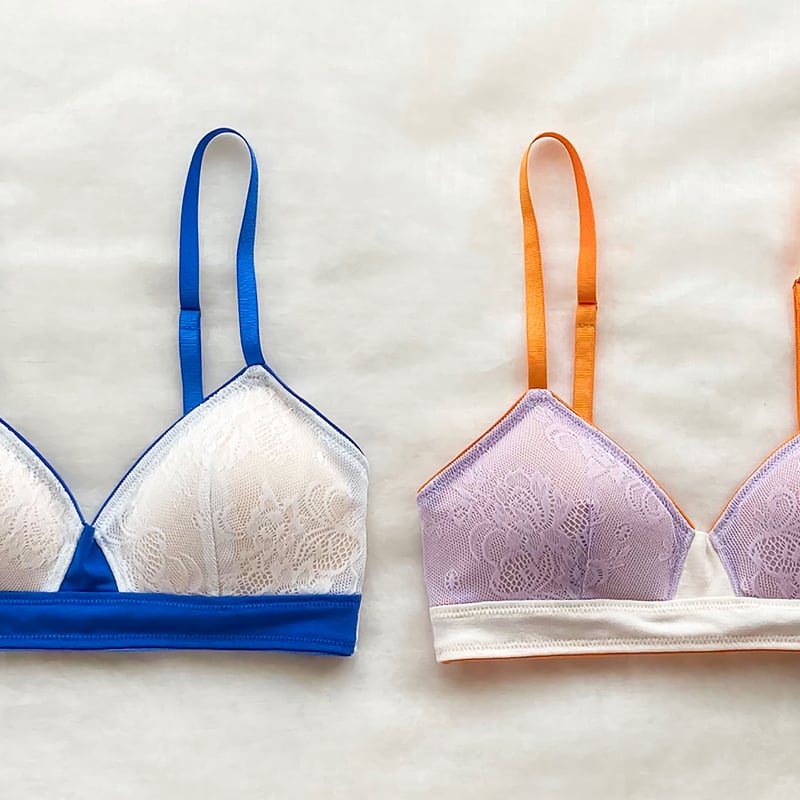 Lace×Jersey bra | windsky