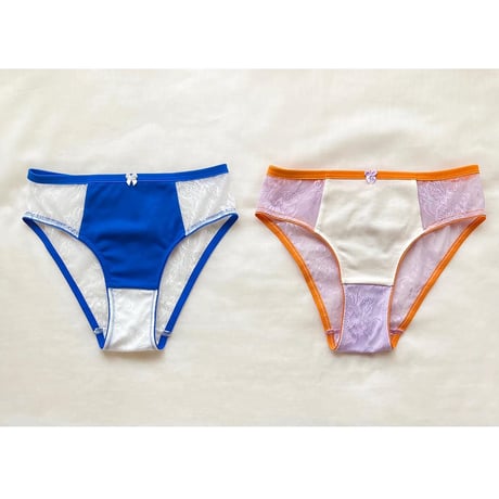 Lace×Jersey  shorts
