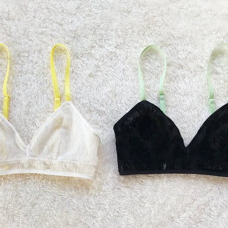 Flocky Lace bra
