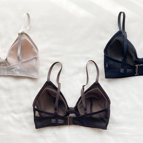 STRETCH SUCKER   ring tie bra