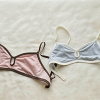JERSEY STITCH  bra  -  Bi-color ver. (パッド有)