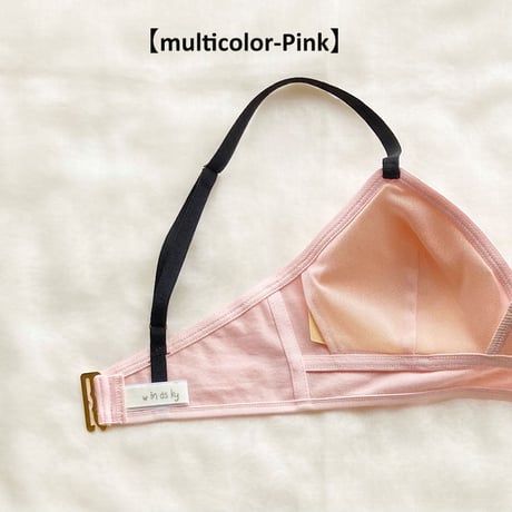 Combed jersey bra - multicolor ver.