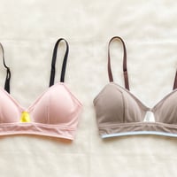 Combed jersey bra - multicolor ver.