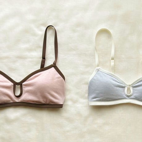 JERSEY STITCH  bra  -  Bi-color ver. (パッド有)
