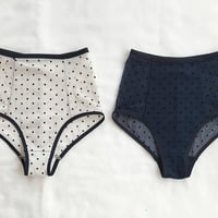 Dott tulle  h.w.shorts