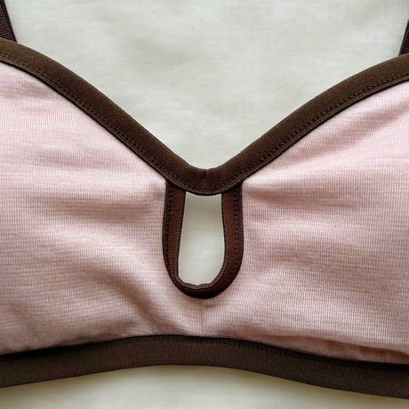 JERSEY STITCH  bra  -  Bi-color ver. (パッド有)
