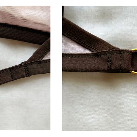 JERSEY STITCH  bra  -  Bi-color ver. (パッド有)