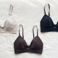 STRETCH SUCKER   ring tie bra