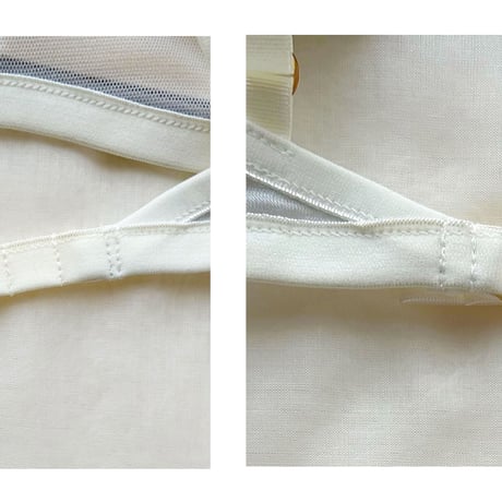 JERSEY STITCH  bra  -  Bi-color ver. (パッド有)