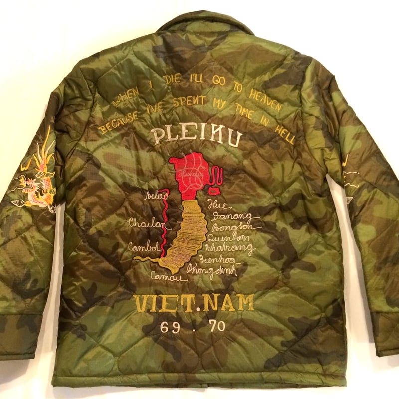 東洋 ベトジャン サイズMキルティング ベトナム TAILOR TOYO テーラー東洋 ベトジャン VIET-NAM MAP ベトナムライナー