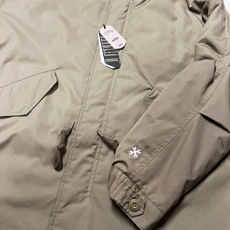BLUCO ブルコ MOD'S COAT モッズコート 高密度T/C生地 中綿入 no