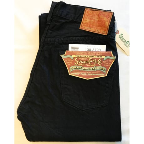 SUGAR CANE シュガーケーン 13oz. 1947MODEL TYPE-3 BLACK DENIM PANTS ブラックデニムパンツ SC41470-411