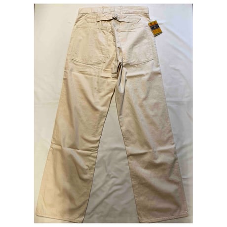 BUZZ RICKSON'S バズリクソンズ U.S.ARMY トラウザース『TROUSERS, WORKING, WHITE TWILL』BR42635